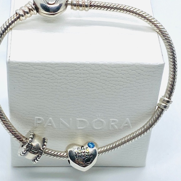Pandora Jewelry Pandora Baby Boy Charm Blue Cz Poshmark