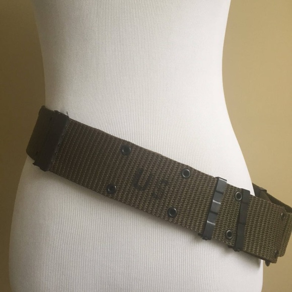 Vintage Accessories Vintage Us Army Belt Antique Military Belt
