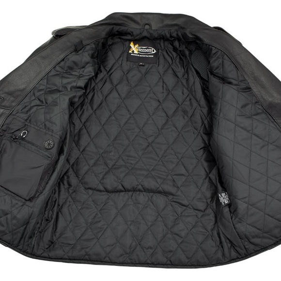 xelement Jackets & Coats Nwt Mens Classic Leather Biker Jacket