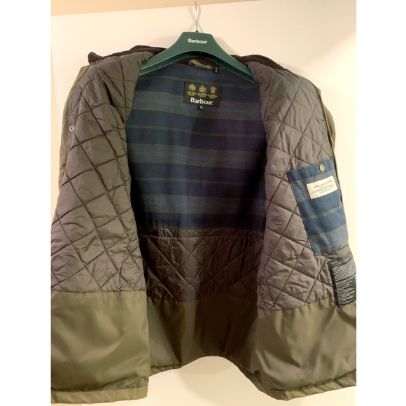 Barbour Jackets & Coats Mens Barbour Coat With Elbow Pads Game