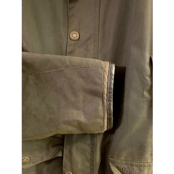 Barbour Jackets & Coats Mens Barbour Coat With Elbow Pads Game