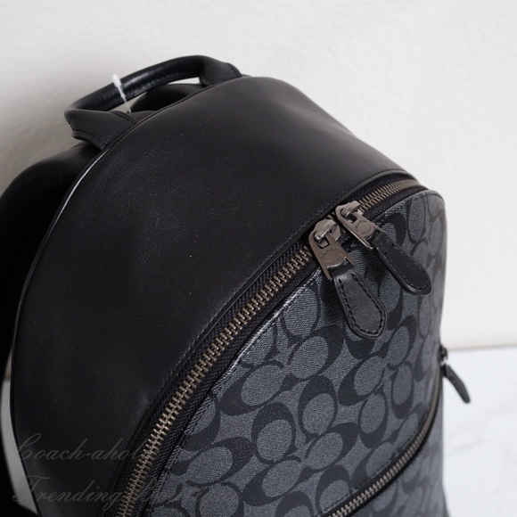 Coach Bags Nwt Coach West Slim Backpack In Signature Canvas Poshmark