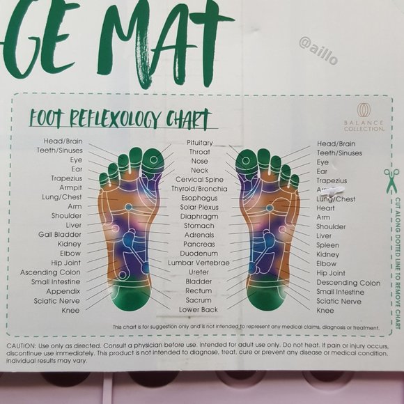 Balance Collection Bath & Body Balance Collection Reflexology Massage Mat Poshmark