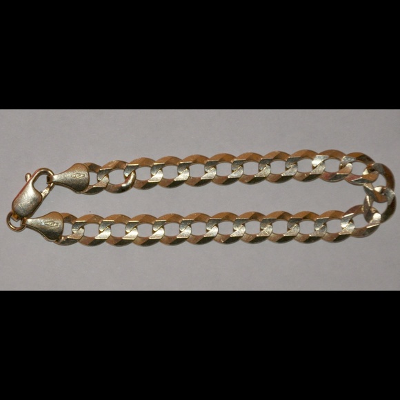 ALI Jewelry K Yellow 417 Gold Ali 7 Cuban Link Bracelet Poshmark