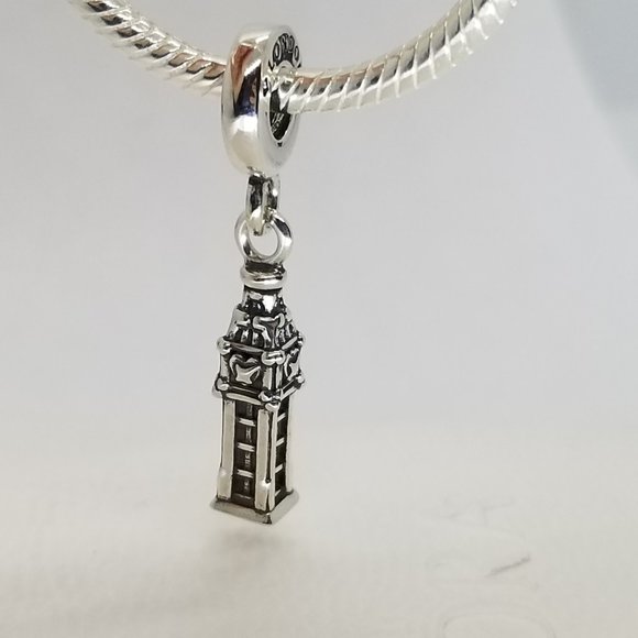 Pandora Jewelry Pandora Sterling Silver London Big Ben Charm 798