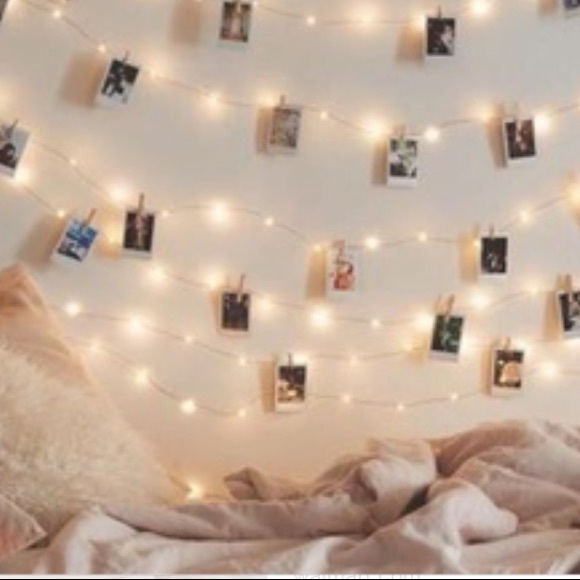 Bedroom Aesthetic White Fairy Lights Largest Wallpaper Portal