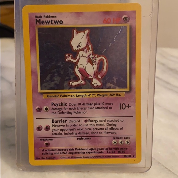 Pokemon HD Holographic Pokemon Cards First Generation