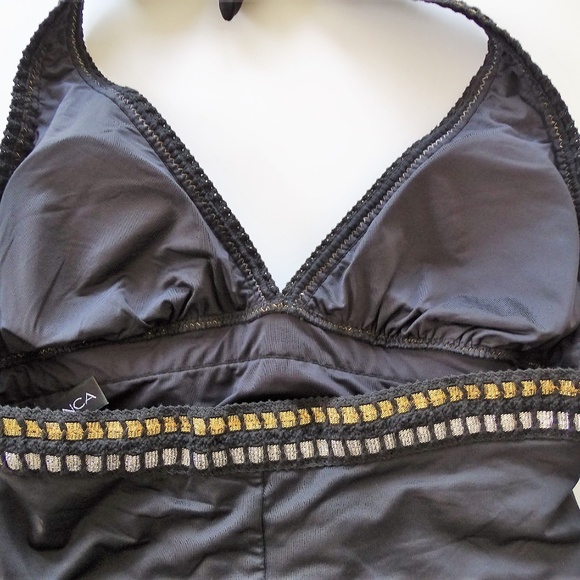 La Blanca Swim La Blanca One Piece Threading Along Black Swimsuit