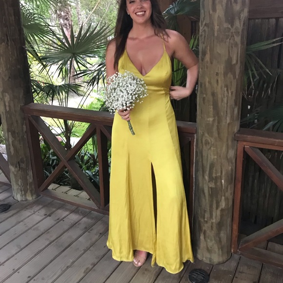 Lovers + Friends Dresses Bermuda Dress In Chartreuse Green