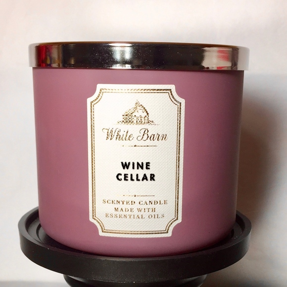 Bath & Body Works Accents Wine Cellar 3 Wick Candle Poshmark