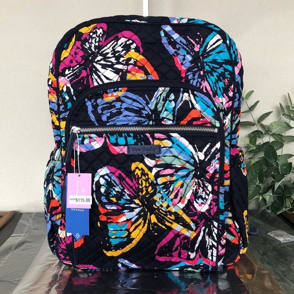 Vera Bradley Bags Vera Bradley Campus Backpack Butterfly Flutter