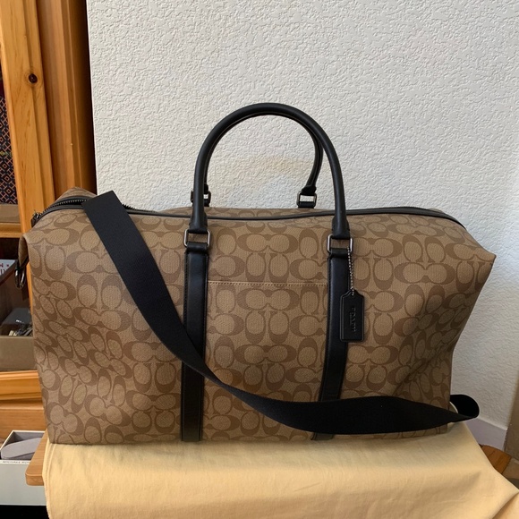 Coach Bags Nwt Coach Trekker 52 Travel Duffle In Signature Poshmark