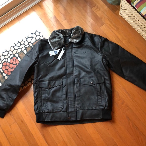Superlative Fashion Jackets & Coats Mens Italian Leather Jacket