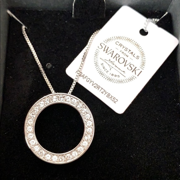Swarovski Jewelry Swarovski Crystals Classic Circle Pendant Poshmark