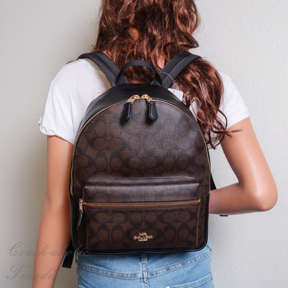 Coach Bags Nwt Coach Medium Charlie Backpack In Signature Poshmark