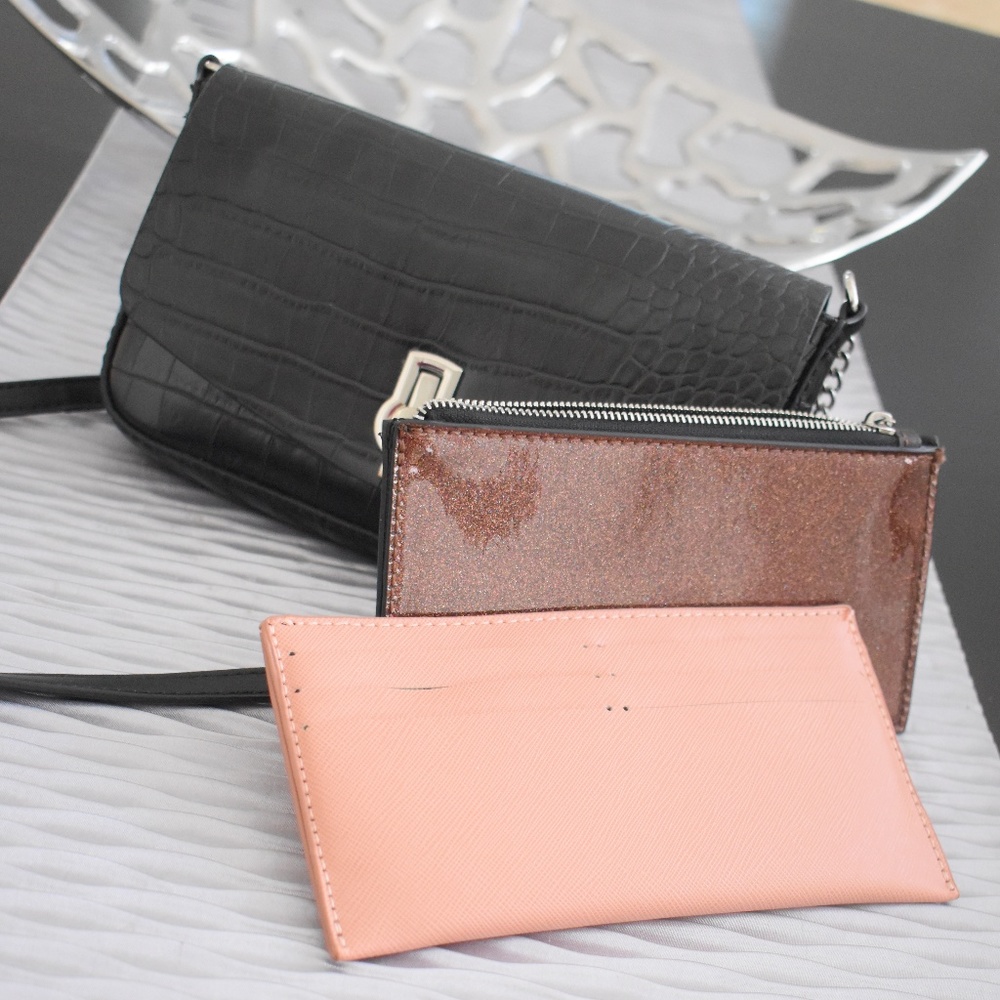 Zara Vegan Leather Purse Gem