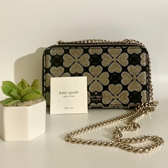 kate spade Bags Nwt Kate Spade Chain Zip Crossbody Black Bag Poshmark
