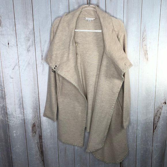 Hill Jackets & Coats Hill Asymmetrical Boiled Wool Coat