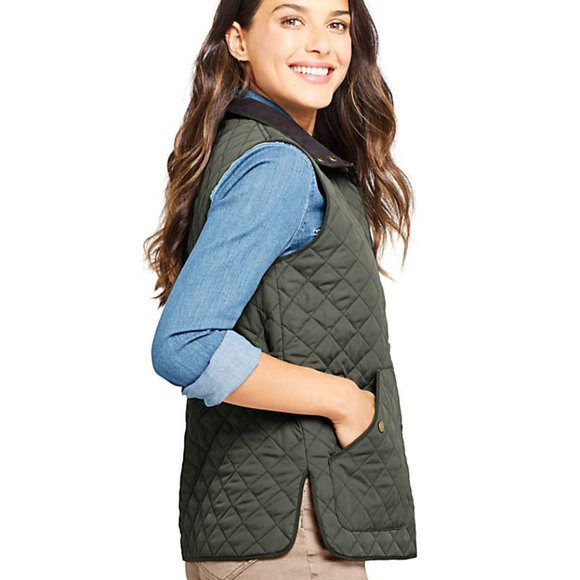 Lands' End Jackets & Coats Lands End Womens Insulated Quilted Barn