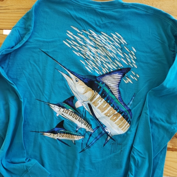 Guy Harvey Shirts Guy Harvey Ls Fishing Tee Poshmark