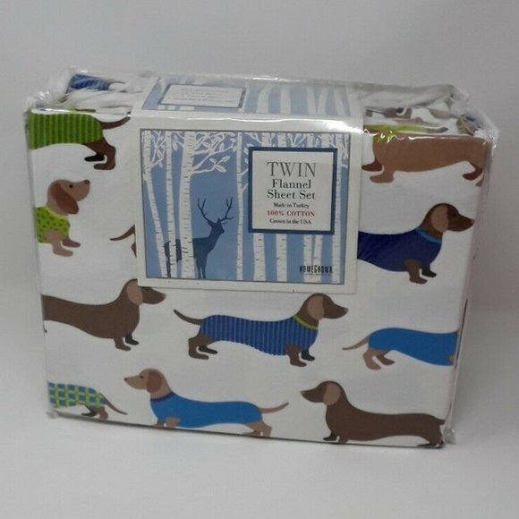 Home Grown Bedding Dachshund Weenie Dog Twin Sheet Set Poshmark