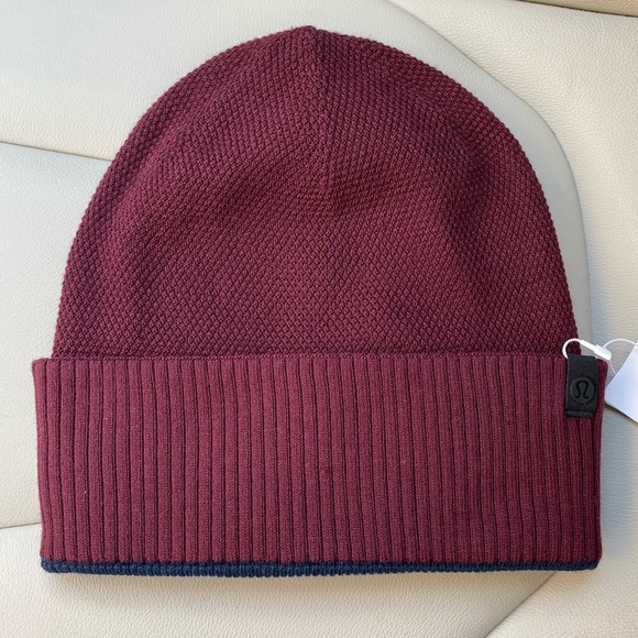 lululemon athletica Accessories Lululemon Navy Maroon Reversible