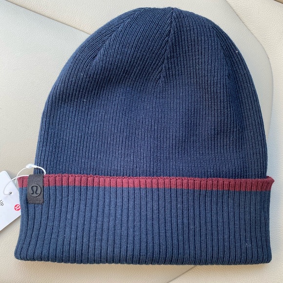 lululemon athletica Accessories Lululemon Navy Maroon Reversible