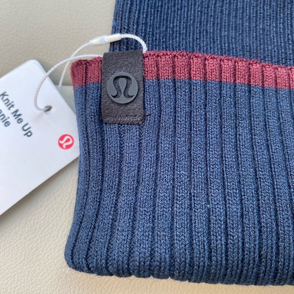 lululemon athletica Accessories Lululemon Navy Maroon Reversible