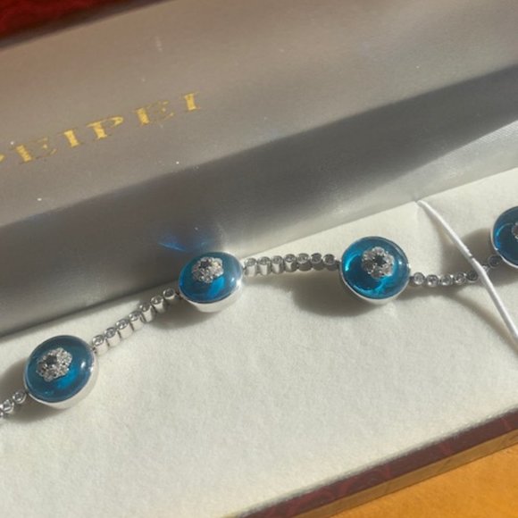 Jewelry Lorraine Schwartz Style Diamond Evil Eye Bracelet Poshmark