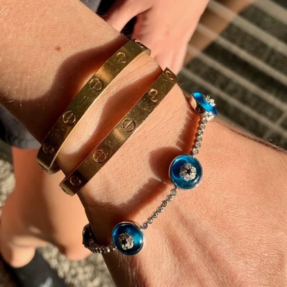 Jewelry Lorraine Schwartz Style Diamond Evil Eye Bracelet Poshmark