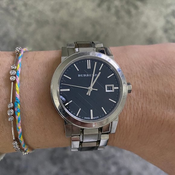 Burberry Accessories Burberry Check Stamped Bracelet Watch Poshmark