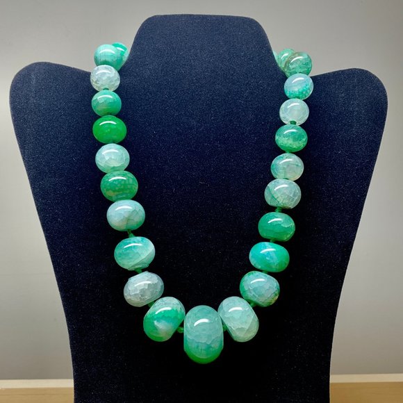 Iris & Lily Jewelry Iris Lily Silver Genuine Gemstone Necklace