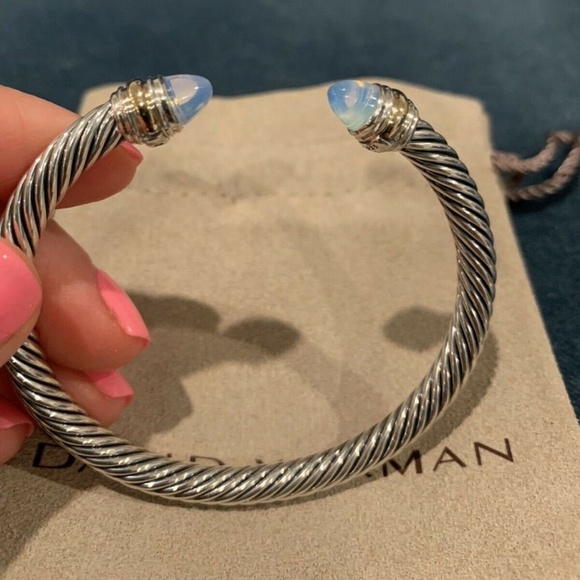 David Yurman Jewelry David Yurman Classic Bracelet Moonstone 4k Gold