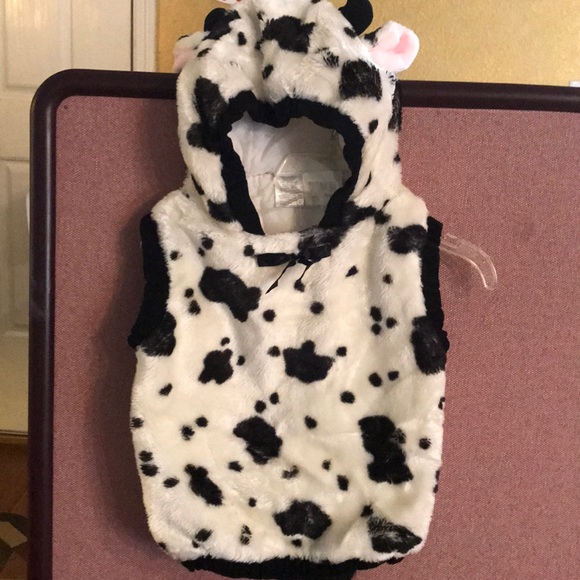 cow Costumes Toddler Cow Costume Hooded Vest With Ears Tail Poshmark