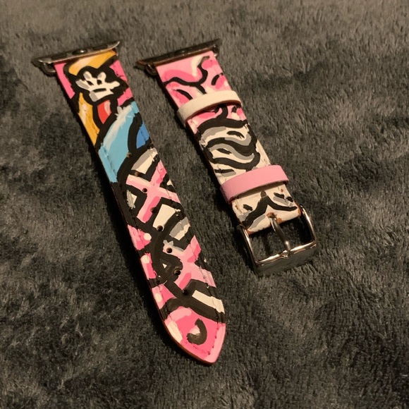 Other Custom Kaws 38mm Apple Watch Band Poshmark
