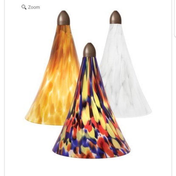 LBL/Tech Lighting Accents Ultra Rare Belle Italian Murano Glass