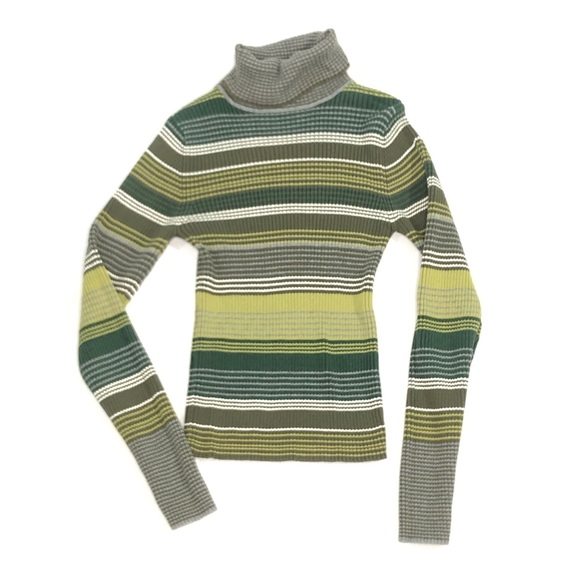 Tops Green Turtleneck Poshmark