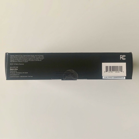 Polaroid Accents Polaroid 7 Black Plastic Led Digital Picture