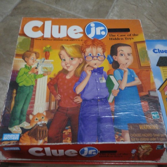 Parker brothers Other Parker Brothers Clue Jr 999 Case Of Hidden