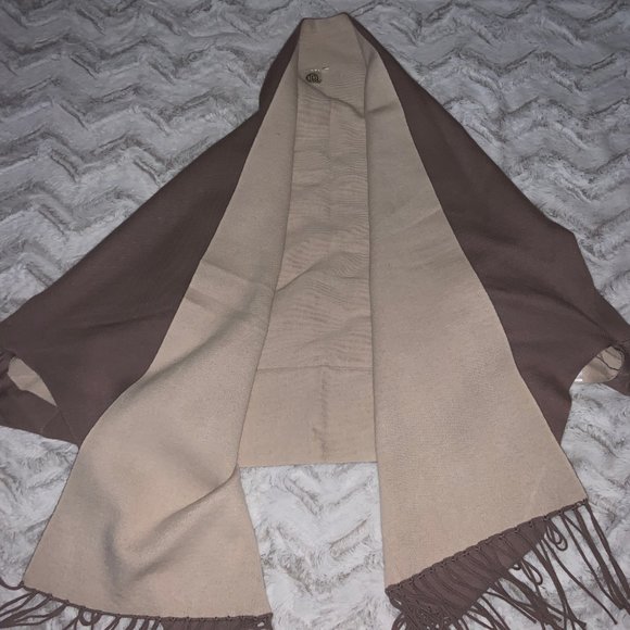 R Fashion Apparel and Accessories Since 1999 Sweaters Brown Shawl