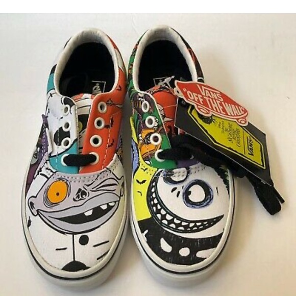 Vans Shoes Disney Halloween Town Nightmare Kids Vans 2 Poshmark