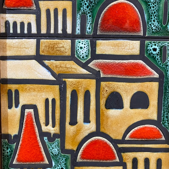 EinReb Wall Decor Ein Reb Art Ceramic Jerusalem Scene Poshmark