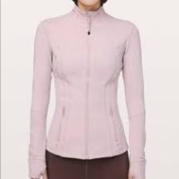 lululemon define jacket light pinky color