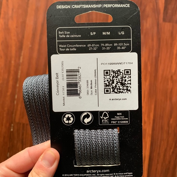Arc'teryx Accessories Arcteryx Conveyor Belt Poshmark