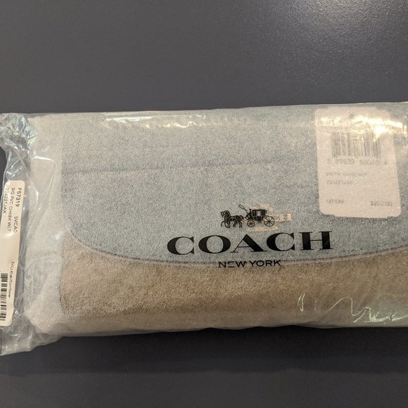 Coach Bags Coach Checkbook Wallet In Signature Coated Canvas Poshmark