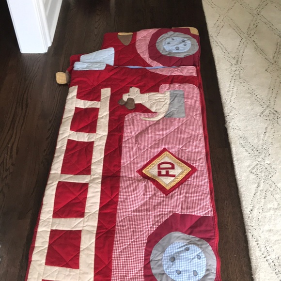 Pottery Barn Kids Bedding Pottery Barn Kids Fire Truck Sleeping Bag