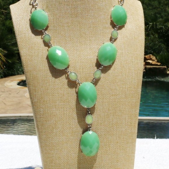 Cato Jewelry New Boho Sexy Mint Statement Necklace Bracelet Poshmark