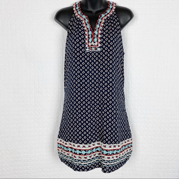 THML Dresses Thml Faye Embroidered Sleeveless Swing Dress M Poshmark