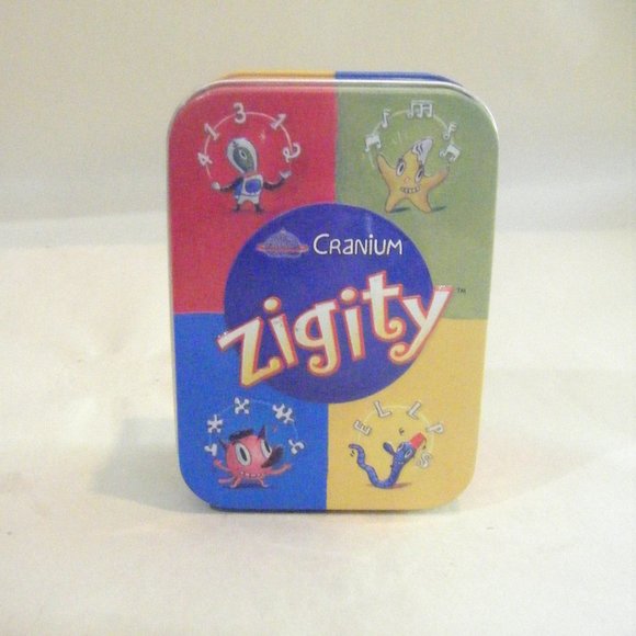 Toys Cranium Zigity Card Game In Collectible Tin Case Poshmark