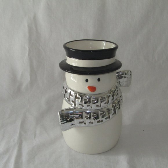 Bath & Body Works Holiday Bath Body Works Snowman Tealight Candle